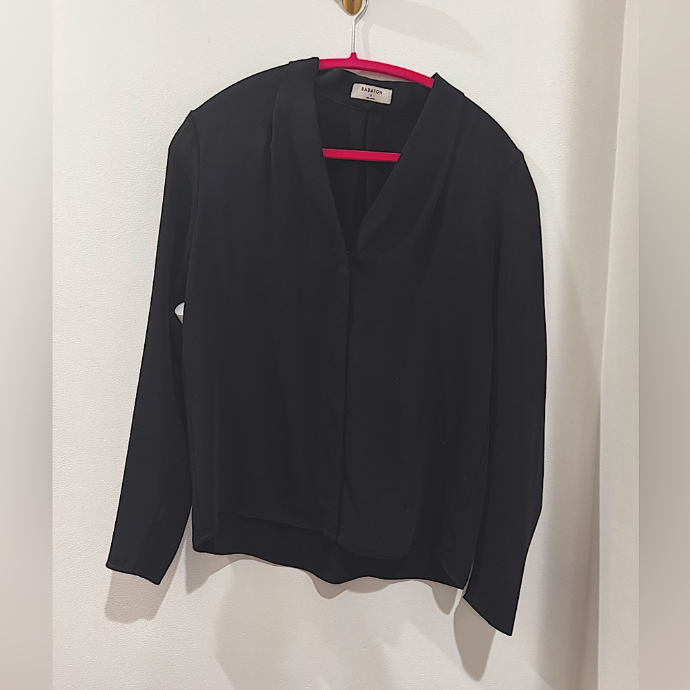 Babaton Bentley blouse long sleeve